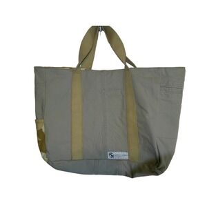 Hippie & Hobo‎ Studios Handmade Carhartt & Camo Deer Cabin Tote Bag Large
